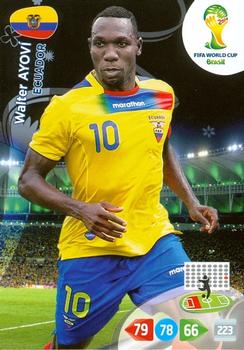 2014 Panini Adrenalyn XL FIFA World Cup Brazil #NNO Walter Ayovi Front