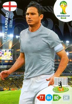 2014 Panini Adrenalyn XL FIFA World Cup Brazil #NNO Frank Lampard Front