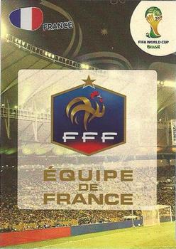 2014 Panini Adrenalyn XL FIFA World Cup Brazil #NNO France Front