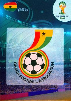 2014 Panini Adrenalyn XL FIFA World Cup Brazil #NNO Ghana Front