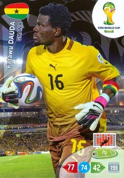 2014 Panini Adrenalyn XL FIFA World Cup Brazil #NNO Fatawu Dauda Front
