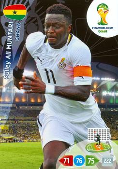 2014 Panini Adrenalyn XL FIFA World Cup Brazil #NNO Sulley Ali Muntari Front
