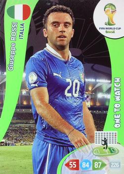 2014 Panini Adrenalyn XL FIFA World Cup Brazil #NNO Giuseppe Rossi Front