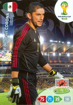 2014 Panini Adrenalyn XL FIFA World Cup Brazil #NNO Jose de Jesus Corona Front