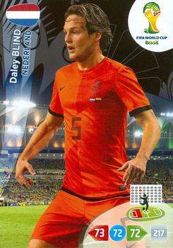 2014 Panini Adrenalyn XL FIFA World Cup Brazil #NNO Daley Blind Front