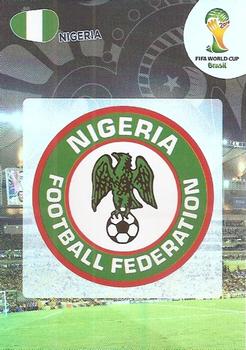2014 Panini Adrenalyn XL FIFA World Cup Brazil #NNO Nigeria Front