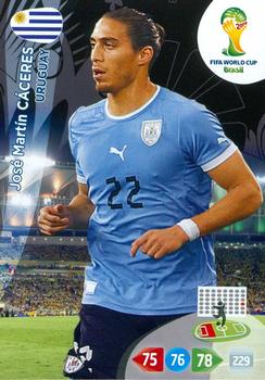 2014 Panini Adrenalyn XL FIFA World Cup Brazil #NNO Jose Martin Caceres Front