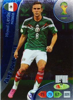 2014 Panini Adrenalyn XL FIFA World Cup Brazil #NNO Miguel Layun Front