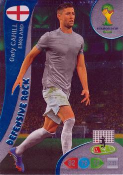 2014 Panini Adrenalyn XL FIFA World Cup Brazil #NNO Gary Cahill Front