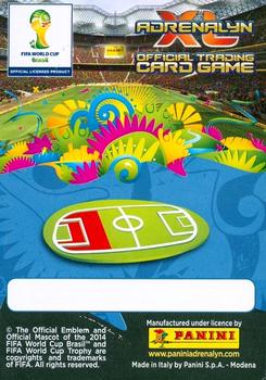 2014 Panini Adrenalyn XL FIFA World Cup Brazil #NNO Giorgio Chiellini Back