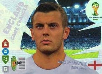 2014 Panini Adrenalyn XL FIFA World Cup Brazil #NNO Jack Wilshere Front