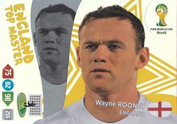 2014 Panini Adrenalyn XL FIFA World Cup Brazil #NNO Wayne Rooney Front