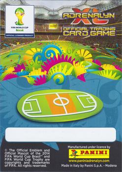 2014 Panini Adrenalyn XL FIFA World Cup Brazil - Limited Edition #NNO Steven Gerrard Back