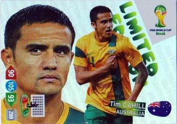 2014 Panini Adrenalyn XL FIFA World Cup Brazil - Limited Edition #NNO Tim Cahill Front