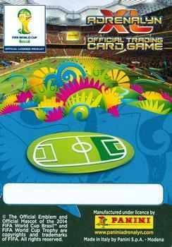 2014 Panini Adrenalyn XL FIFA World Cup Brazil - Limited Edition #NNO Romelu Lukaku Back