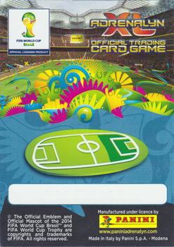 2014 Panini Adrenalyn XL FIFA World Cup Brazil - Limited Edition #NNO Neymar Back