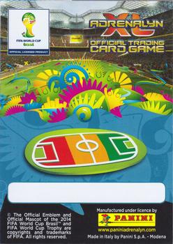 2014 Panini Adrenalyn XL FIFA World Cup Brazil - Limited Edition #NNO Yaya Toure Back