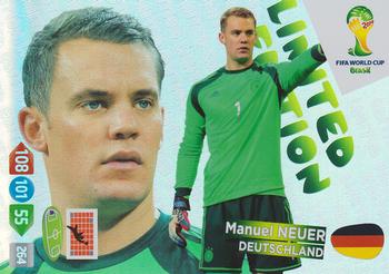 2014 Panini Adrenalyn XL FIFA World Cup Brazil - Limited Edition #NNO Manuel Neuer Front