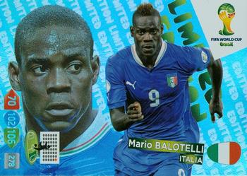 2014 Panini Adrenalyn XL FIFA World Cup Brazil - Limited Edition #NNO Mario Balotelli Front