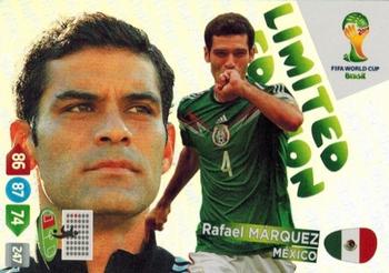 2014 Panini Adrenalyn XL FIFA World Cup Brazil - Limited Edition #NNO Rafael Marquez Front