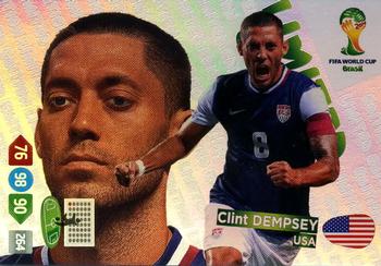 2014 Panini Adrenalyn XL FIFA World Cup Brazil - Limited Edition #NNO Clint Dempsey Front