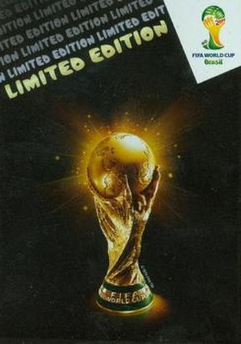 2014 Panini Adrenalyn XL FIFA World Cup Brazil - XXL Limited Edition #NNO World Cup Trophy Front