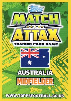 2014 Topps Match Attax World Stars #17 Tim Cahill Back