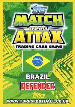 2014 Topps Match Attax World Stars #35 Dani Alves Back