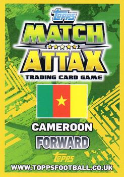 2014 Topps Match Attax World Stars #47 Samuel Eto'o Back