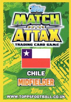 2014 Topps Match Attax World Stars #52 Gary Medel Back