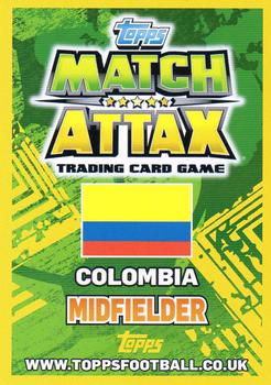 2014 Topps Match Attax World Stars #59 James Rodriguez Back