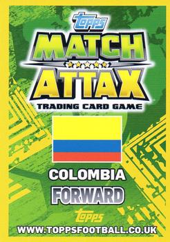 2014 Topps Match Attax World Stars #62 Jackson Martinez Back