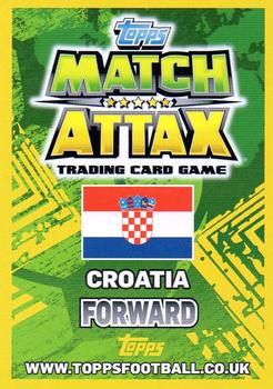 2014 Topps Match Attax World Stars #70 Nikica Jelavic Back