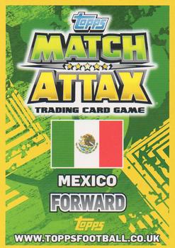 2014 Topps Match Attax World Stars #169 Javier Hernandez Back