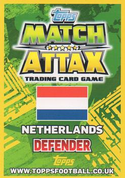 2014 Topps Match Attax World Stars #173 Jetro Willems Back