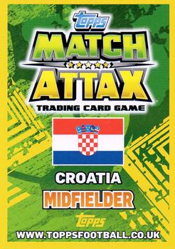 2014 Topps Match Attax World Stars #247 Luka Modric Back