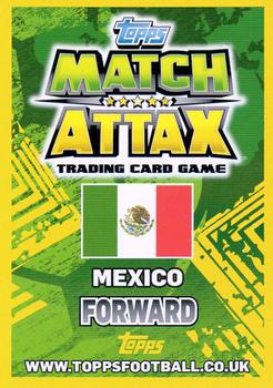 2014 Topps Match Attax World Stars #259 Javier Hernandez Back