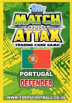 2014 Topps Match Attax World Stars #262 Fabio Coentrao Back