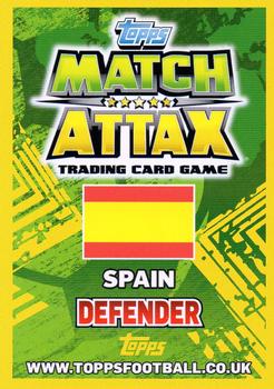 2014 Topps Match Attax World Stars #264 Sergio Ramos Back