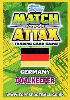 2014 Topps Match Attax World Stars #268 Manuel Neuer Back