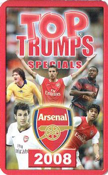 2008 Top Trumps Specials Arsenal #NNO Cesc Fabregas Back