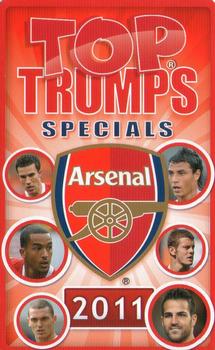 2011 Top Trumps Specials Arsenal #NNO Title Card Front