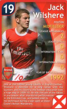 2011 Top Trumps Specials Arsenal #NNO Jack Wilshere Front