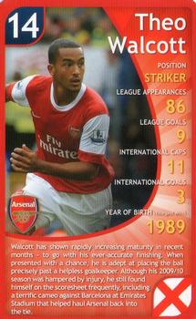 2011 Top Trumps Specials Arsenal #NNO Theo Walcott Front