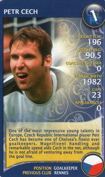 2004 Top Trumps Specials Chelsea #NNO Petr Cech Front