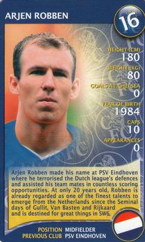 2004 Top Trumps Specials Chelsea #NNO Arjen Robben Front