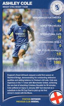 2008 Top Trumps Specials Chelsea #NNO Ashley Cole Front
