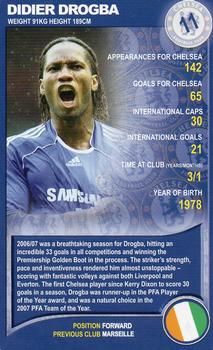 2008 Top Trumps Specials Chelsea #NNO Didier Drogba Front