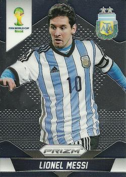 2014 Panini Prizm FIFA World Cup Brazil #12 Lionel Messi Front