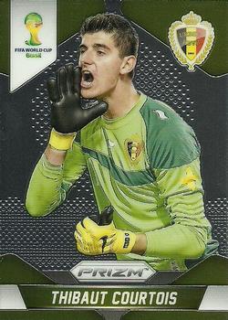 2014 Panini Prizm FIFA World Cup Brazil #18 Thibaut Courtois Front